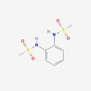 molecular formula C8H12N2O4S2 B181840 1,2-双(甲磺酰胺基)苯 CAS No. 7596-80-7