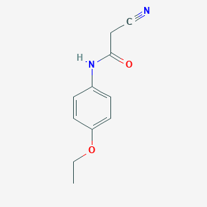 molecular formula C11H12N2O2 B181841 2-氰基-N-(4-乙氧基苯基)乙酰胺 CAS No. 51838-07-4