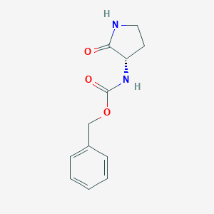 molecular formula C12H14N2O3 B181842 (S)-Benzyl (2-oxopyrrolidin-3-yl)carbamate CAS No. 118507-50-9