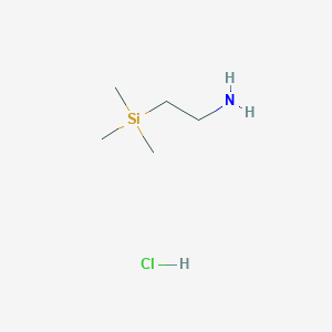 molecular formula C5H16ClNSi B181854 2-(三甲基硅基)乙胺盐酸盐 CAS No. 18135-30-3