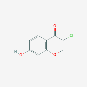 molecular formula C9H5ClO3 B181859 3-氯-7-羟基-4H-香豆素-4-酮 CAS No. 685848-25-3