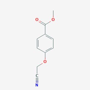 molecular formula C10H9NO3 B181867 Methyl 4-(cyanomethoxy)benzoate CAS No. 137988-24-0