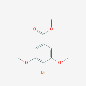 molecular formula C10H11BrO4 B181869 Methyl 4-bromo-3,5-dimethoxybenzoate CAS No. 26050-64-6