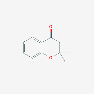 molecular formula C11H12O2 B181875 2,2-Dimethyl-chroman-4-one CAS No. 3780-33-4