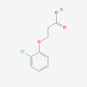 molecular formula C9H9ClO3 B181877 3-(2-chlorophenoxy)propanoic acid CAS No. 7170-45-8