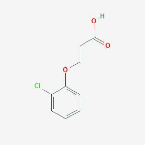 molecular formula C9H9ClO3 B181877 3-(2-Chlorophenoxy)propionic acid CAS No. 7170-45-8
