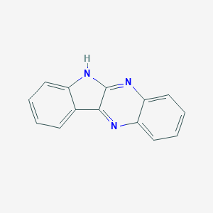 molecular formula C14H9N3 B181886 6H-Indolo[2,3-b]quinoxaline CAS No. 243-59-4
