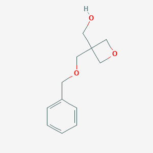 molecular formula C12H16O3 B181888 (3-(Benzyloxymethyl)oxetan-3-YL)methanol CAS No. 142731-84-8