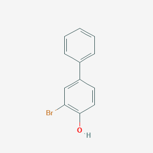 molecular formula C12H9BrO B181889 2-Bromo-4-phenylphenol CAS No. 92-03-5