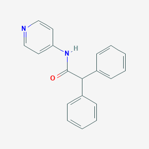 molecular formula C19H16N2O B181891 2,2-diphenyl-N-pyridin-4-ylacetamide CAS No. 73110-31-3