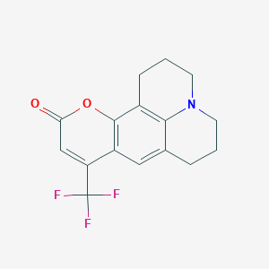 molecular formula C16H14F3NO2 B181892 Coumarin 153 CAS No. 53518-18-6