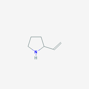 molecular formula C6H11N B181894 2-Ethenyl-pyrrolidine CAS No. 107131-61-3