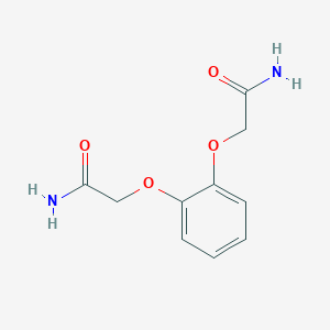molecular formula C10H12N2O4 B181897 2-Carbamoylmethoxyphenoxyacetamide CAS No. 82002-59-3