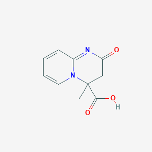 molecular formula C10H10N2O3 B181904 4-Methyl-2-oxo-3,4-dihydro-2H-pyrido[1,2-a]pyrimidine-4-carboxylic acid CAS No. 359418-42-1
