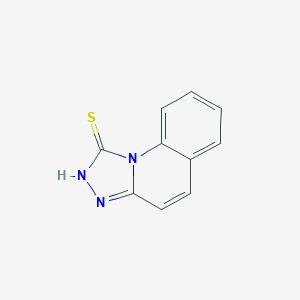 molecular formula C10H7N3S B181905 [1,2,4]Triazolo[4,3-a]quinoline-1-thiol CAS No. 35359-23-0