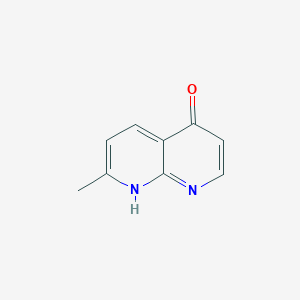 molecular formula C9H8N2O B181916 7-Methyl-1,8-naphthyridin-4(1H)-one CAS No. 1569-18-2