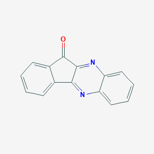 molecular formula C15H8N2O B181927 11H-Indeno[1,2-b]quinoxalin-11-one CAS No. 6954-91-2