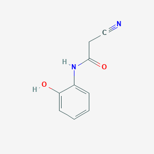 molecular formula C9H8N2O2 B181930 2-Cyano-N-(2-hydroxyphenyl)acetamide CAS No. 3815-12-1