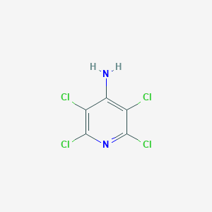 molecular formula C5H2Cl4N2 B181941 2,3,5,6-Tetrachloropyridin-4-amine CAS No. 2176-63-8