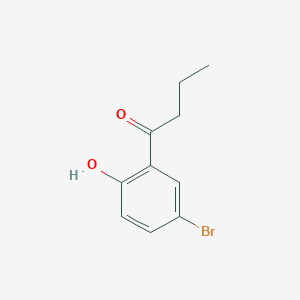 B181952 1-(5-Bromo-2-hydroxyphenyl)butan-1-one CAS No. 105211-80-1
