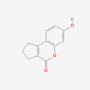 B181953 7-hydroxy-2,3-dihydrocyclopenta[c]chromen-4(1H)-one CAS No. 21260-41-3