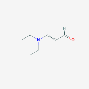 molecular formula C7H13NO B181968 3-Diethylamino-2-propenal CAS No. 13070-22-9