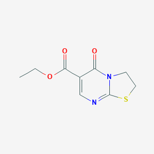 Ethyl 5-oxo-3,5-dihydro-2H-thiazolo[3,2-a]pyrimidine-6-carboxylate