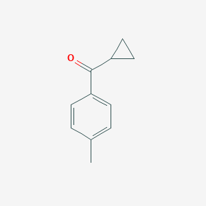 molecular formula C11H12O B181995 cyclopropyl(4-methylphenyl)methanone CAS No. 7143-76-2