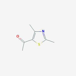 molecular formula C7H9NOS B181997 5-乙酰基-2,4-二甲基噻唑 CAS No. 38205-60-6