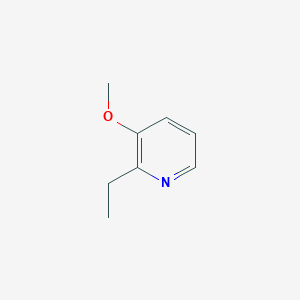 molecular formula C8H11NO B018200 2-Ethyl-3-methoxypyridine CAS No. 105623-61-8