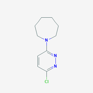 molecular formula C10H14ClN3 B182009 1-(6-Chloropyridazin-3-yl)azepane CAS No. 312318-48-2