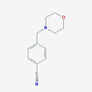 molecular formula C12H14N2O B182012 4-(Morpholinomethyl)benzonitrile CAS No. 37812-51-4