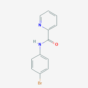molecular formula C12H9BrN2O B182017 N-(4-Bromophenyl)picolinamide CAS No. 14547-73-0
