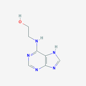 molecular formula C7H9N5O B182018 2-(1H-Purin-6-ylamino)ethanol CAS No. 4551-95-5