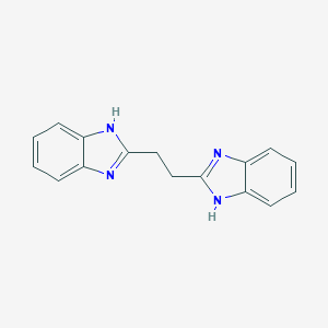 molecular formula C16H14N4 B182022 2-[2-(1H-Benzimidazol-2-yl)ethyl]-1H-benzimidazole CAS No. 3575-07-3