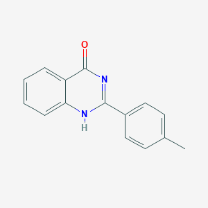 molecular formula C15H12N2O B182024 2-(4-Methylphenyl)quinazolin-4(3H)-one CAS No. 18818-41-2