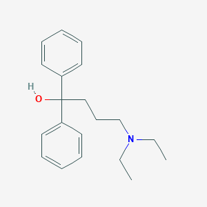 molecular formula C20H27NO B182035 4-(Diethylamino)-1,1-diphenylbutan-1-ol CAS No. 7477-18-1