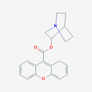 1-azabicyclo[2.2.2]octan-3-yl 1H-xanthene-9-carboxylate