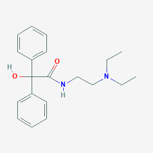 Benzilamide, N-(2-(diethylamino)ethyl)-