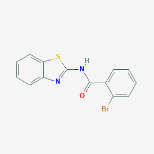 N-(1,3-Benzothiazol-2-yl)-2-bromobenzamide