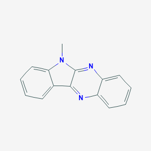 molecular formula C15H11N3 B182053 6-Methyl-6H-indolo[2,3-b]quinoxaline CAS No. 65880-39-9