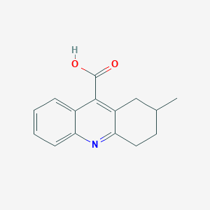 molecular formula C15H15NO2 B182067 2-Methyl-1,2,3,4-tetrahydroacridine-9-carboxylic acid CAS No. 247571-77-3
