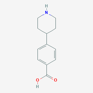 molecular formula C12H15NO2 B182070 4-(Piperidin-4-yl)benzoic acid CAS No. 196204-01-0