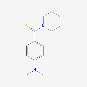 molecular formula C14H20N2S B182071 (4-Dimethylamino-phenyl)-piperidin-1-yl-methanethione CAS No. 58634-27-8