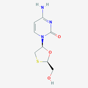 molecular formula C8H11N3O3S B182088 Lamivudine CAS No. 136891-12-8