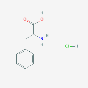 molecular formula C9H12ClNO2 B182104 2-Amino-3-phenylpropanoic acid hydrochloride CAS No. 182287-50-9