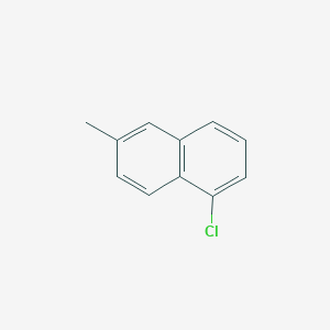 molecular formula C11H9Cl B182114 1-Chloro-6-methylnaphthalene CAS No. 109962-22-3