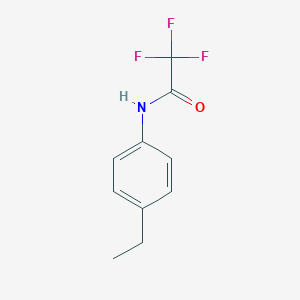 molecular formula C10H10F3NO B182118 Acetanilide, 4'-ethyl-2,2,2-trifluoro- CAS No. 14618-46-3