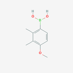 molecular formula C9H13BO3 B182137 4-Methoxy-2,3-dimethylphenylboronic acid CAS No. 149507-37-9