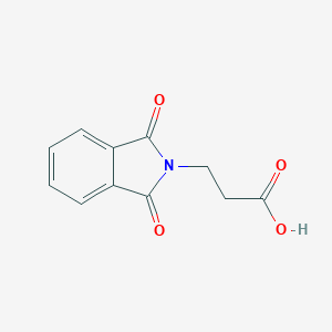 molecular formula C11H9NO4 B182142 3-Phthalimidopropionic acid CAS No. 3339-73-9